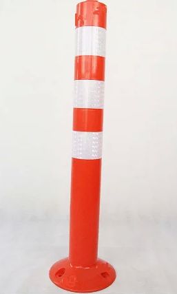 PE Delineator Post, Color : Orange