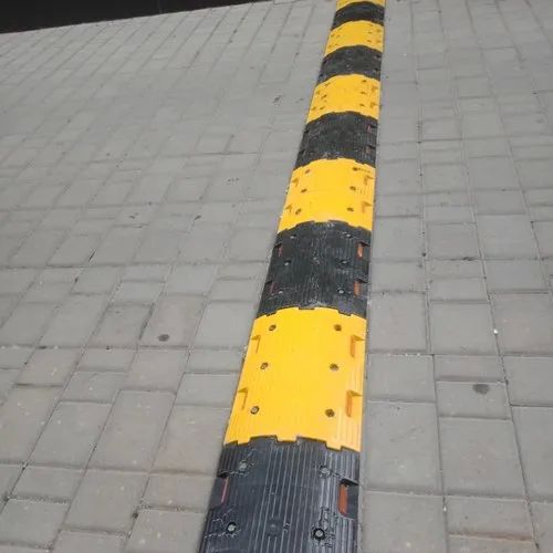 PVC Speed Breaker, Color : Black Yellow