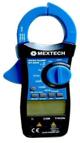 DT3600 Mextech Digital Clamp Meter, Certification : ISO 9001:2008