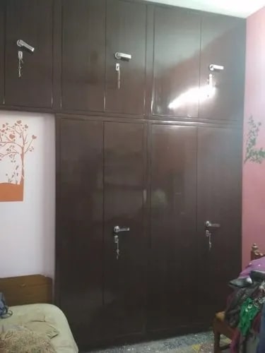 Polished Mild Steel Fixed Almirah, Size : Standard