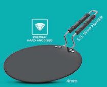 Carbon Jade Non Stick Roti Tawa, Size : Standard