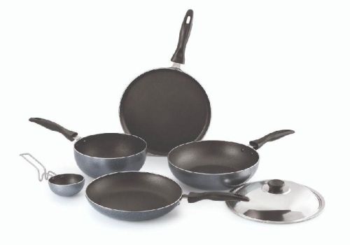 Ceramic Coated Non Stick Cookware Set, Certification : ESMA, GMARK, SGS, BIS, SONCAP COMPLIANCE