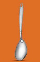 Steel Polished Silvera Serving Spoon, For Home, Hotel, Certification : ESMA, GMARK, SGS, BIS, SONCAP COMPLIANCE