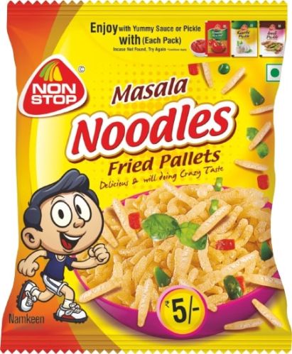 Noodles Fried Pellet Snacks, Taste : Salty