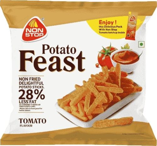 Potato Feast Snacks, Color : Brownish