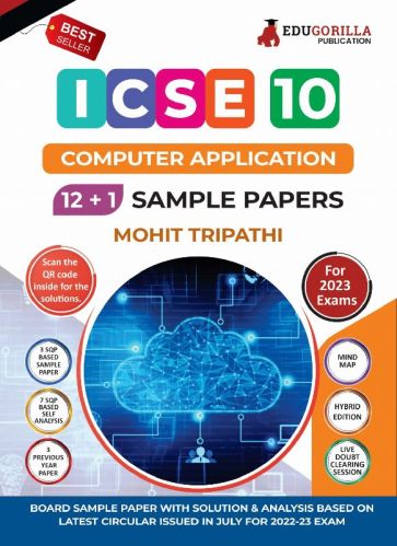 ICSE Class X -Computer Application Sample Paper Book