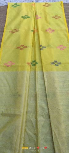 Unstitched Soft Khadi Cotton Saree, For Easy Wash, Technics : Woven