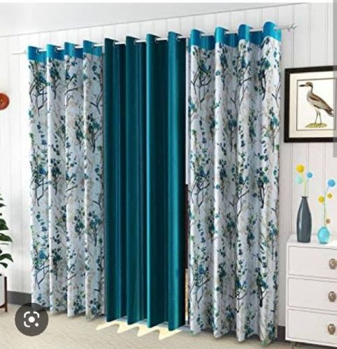 Curtains Digital Printing Services, For Home, Feature : Anti-Wrinkle