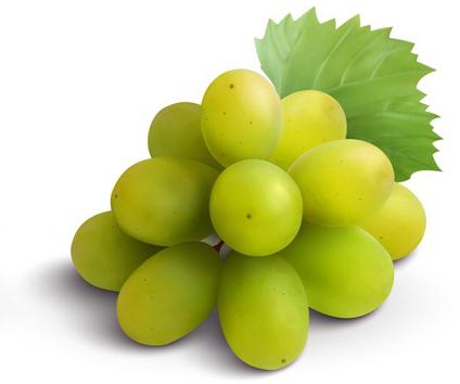 Organic Fresh Grapes, For Human Consumption, Color : Green