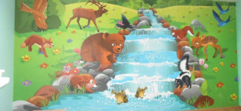 Play School Wall Painting Service, Size : Standard