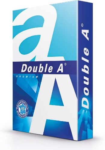 Double A a4 Ream Paper 210x297mm, Packaging Type : White