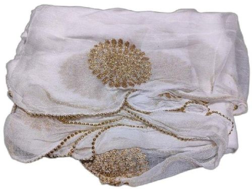 Chiffon Embroidery Dupatta, Size : 2.5 Meter