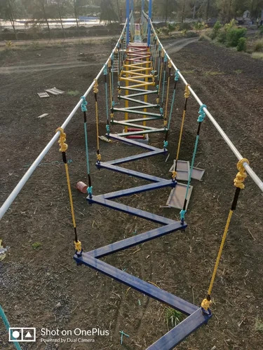 Zig Zag Rope Bridge