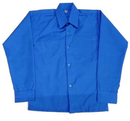 Boys School Uniform Full Sleeve Blue Shirt