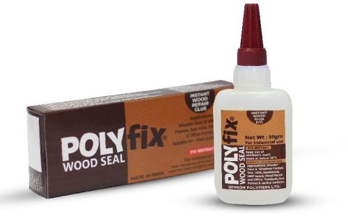 Polyfix Wood Seals Cyanoacrylate Adhesive, For Industrial Use