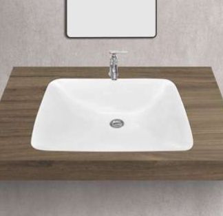 Basal Table Top Wash Basin, Size : 535x430x175 Mm