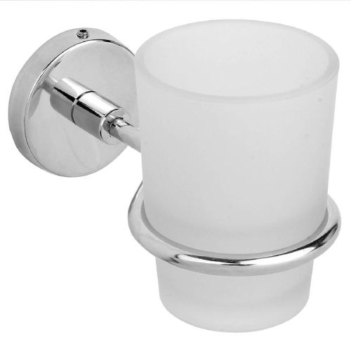 Polished Stainless Steel Tumbler Holder, For Bathroom, Pattern : Plain