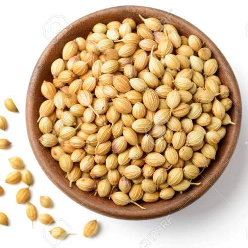 Organic Coriander Seeds, Color : Green