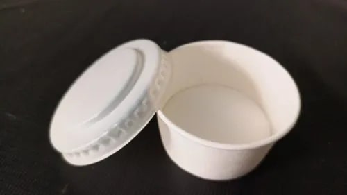 Round White Paper Containers, For Hotels, Restaurant, Cafe, Feature : Recyclable