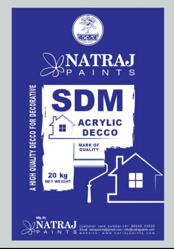 SDM Acrylic Decco Paint, Packaging Size : 20 Kg