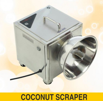 CORRADO Electric Coconut Scraper Machine, Voltage : 220V