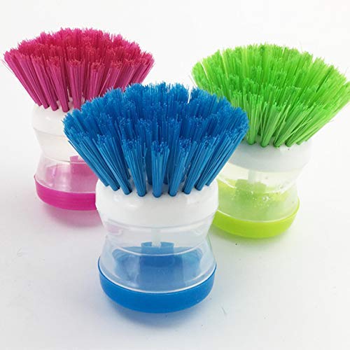Round Plastic Dishwasher Cleaning Brush, Feature : Best Quality, Easy To Use, Light Weight