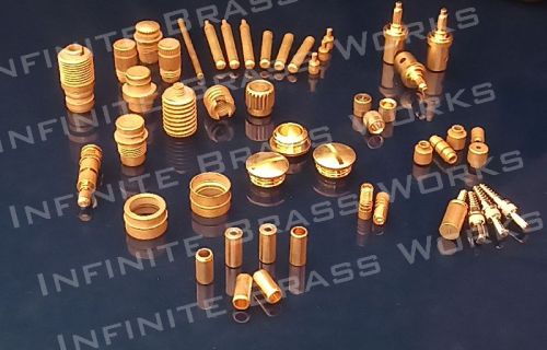 Polished Brass Auto Parts, Size : Customize