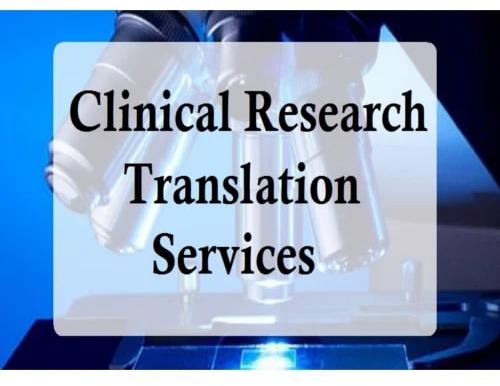 Clinical Trial Translation Services