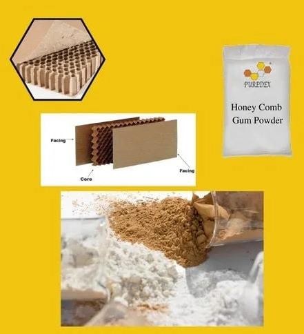 Paper Honeycomb Gum Powder, For Corrugation Industry, Packaging Type : Plastic Bags