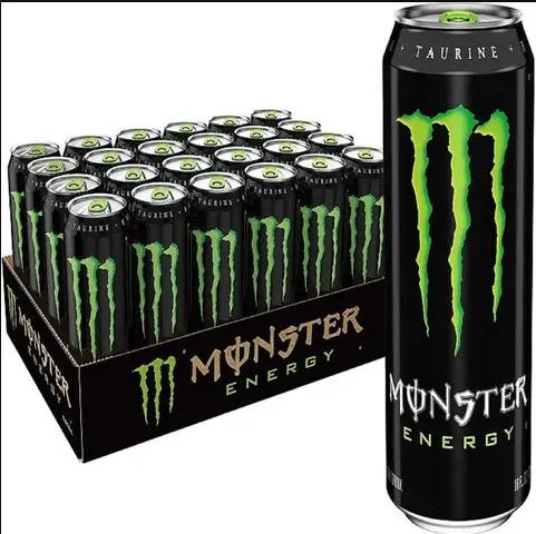 Monster Energy Drink, For Cherry Flavor, Purity : 99.5%