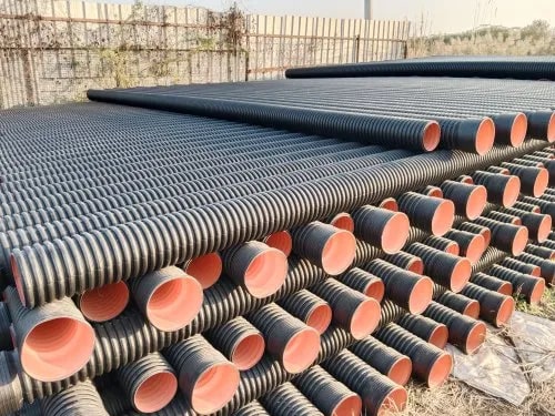 Round 150 Mm HDPE DWC Pipes, Certification : ISI Certified