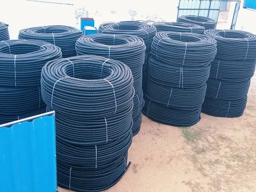 Black HDPE DWC Pipes, Certification : ISI Certified