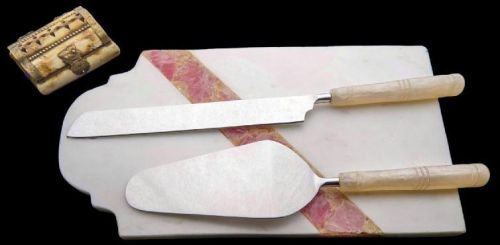 Polished Resin Cake Serving Set, For Hotel, Restaurant, Catering Home, Feature : Attractive Designed