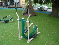 Polished Metal Outdoor Gym Cross Trainer, Feature : Accuracy Durable, High Quality