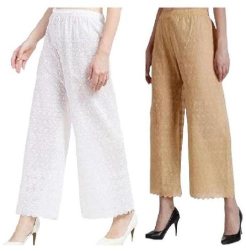 Embroidery Cotton Embroidered Pants, Size : Free Size
