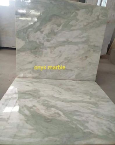 Polished White Onyx Marble, Feature : Good Looking, Stain Resistance, Water Proof