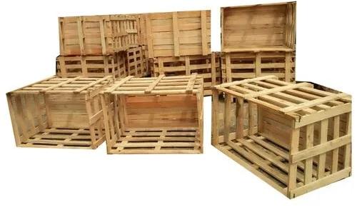 Rectangular Wooden Crates, For Packaging, Style : Mesh