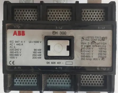 EH 300 ABB Magnetic Contactor, Feature : Durable