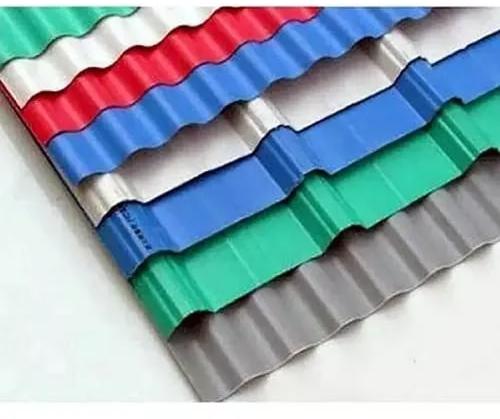 PVC Lotus Roofing Sheet, Surface Treatment : Color Coated