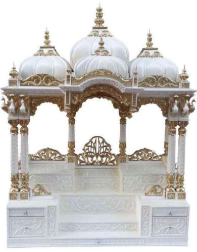 Polished Marble Outdoor Temple, For Hotel, Offices, Size : Standard