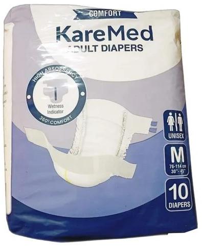 KareMed Medium Adult Diaper, Age Group : Above 70 Years