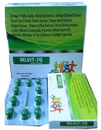 Mlvit-7g Softgel Capsules, Grade Standard : Medicine Grade