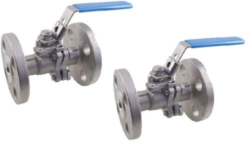 Stainless Steel Flanged Valve, For Industrial, Size : Standard