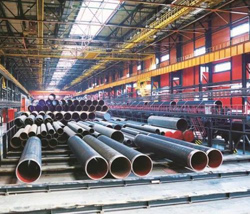 Round Polished Stainless Steel Seamless Pipes, For Industrial, Color : Grey