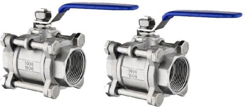 High Stainless Steel Threaded Valve, For Industrial, Size : Standard