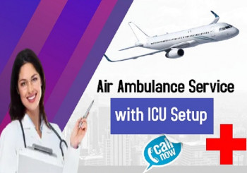 High-grade ICU Support Air Ambulance