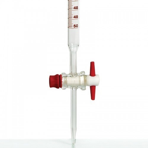 Burette With PTFE Key Stopcock, Feature : Compact Design, High Strength