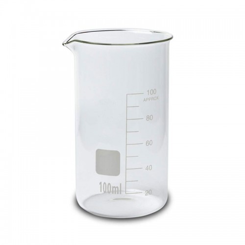 Glass Tall Form Beaker, Feature : Dustproof, Heat Resistance