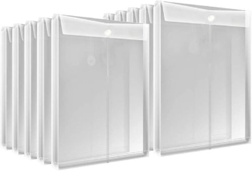 Expendable My Clear Bag/ Button Bag (Gap On 3 Sides Of The Document Bag)