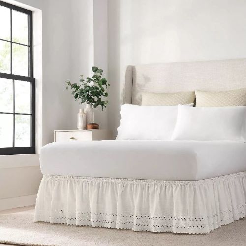 Bed Skirts, For Home, Style : Plain